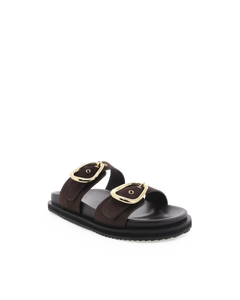 BILLINI THERESA SLIDE - Dark Cacao