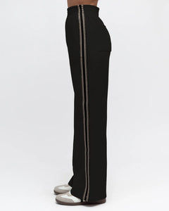 LUCI ELEVATED TRACK PANTS - Black