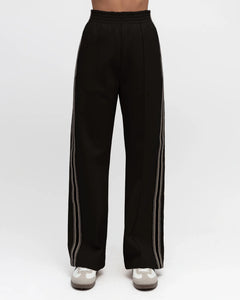 LUCI ELEVATED TRACK PANTS - Black