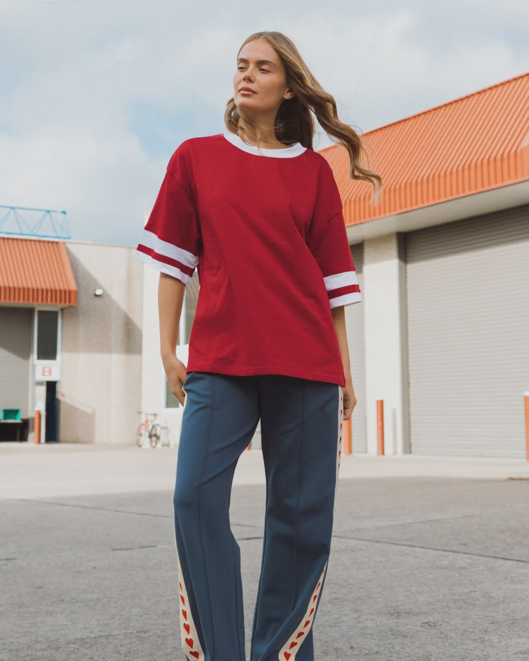 ANDIE TEE SHIRT - Red