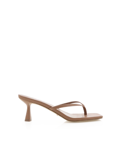 BILLINI XAMI THONG HEEL - Coffee