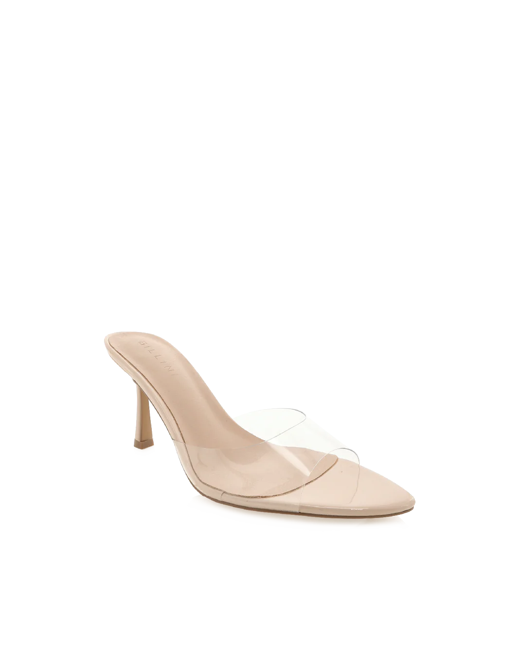 BILLINI XAYANA PEEP TOE - Nude Clear