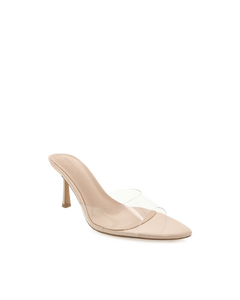 BILLINI XAYANA PEEP TOE - Nude Clear