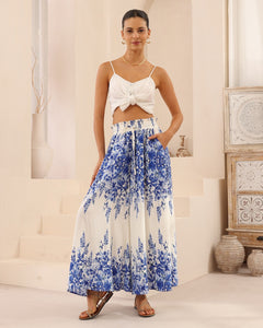 BRIANA PANTS - Blue Print