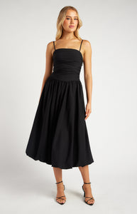JANE BUBBLE DRESS - Black