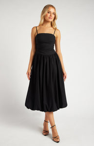 JANE BUBBLE DRESS - Black