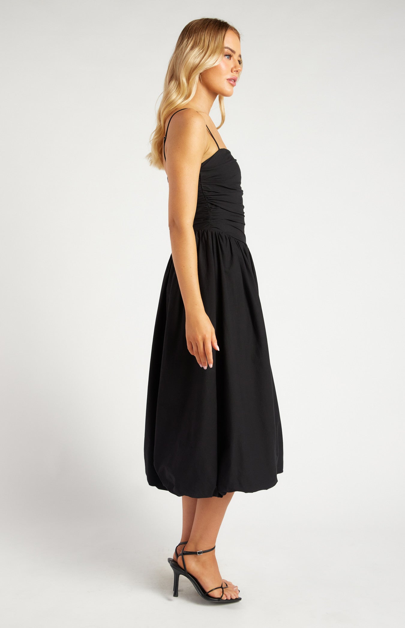 JANE BUBBLE DRESS - Black