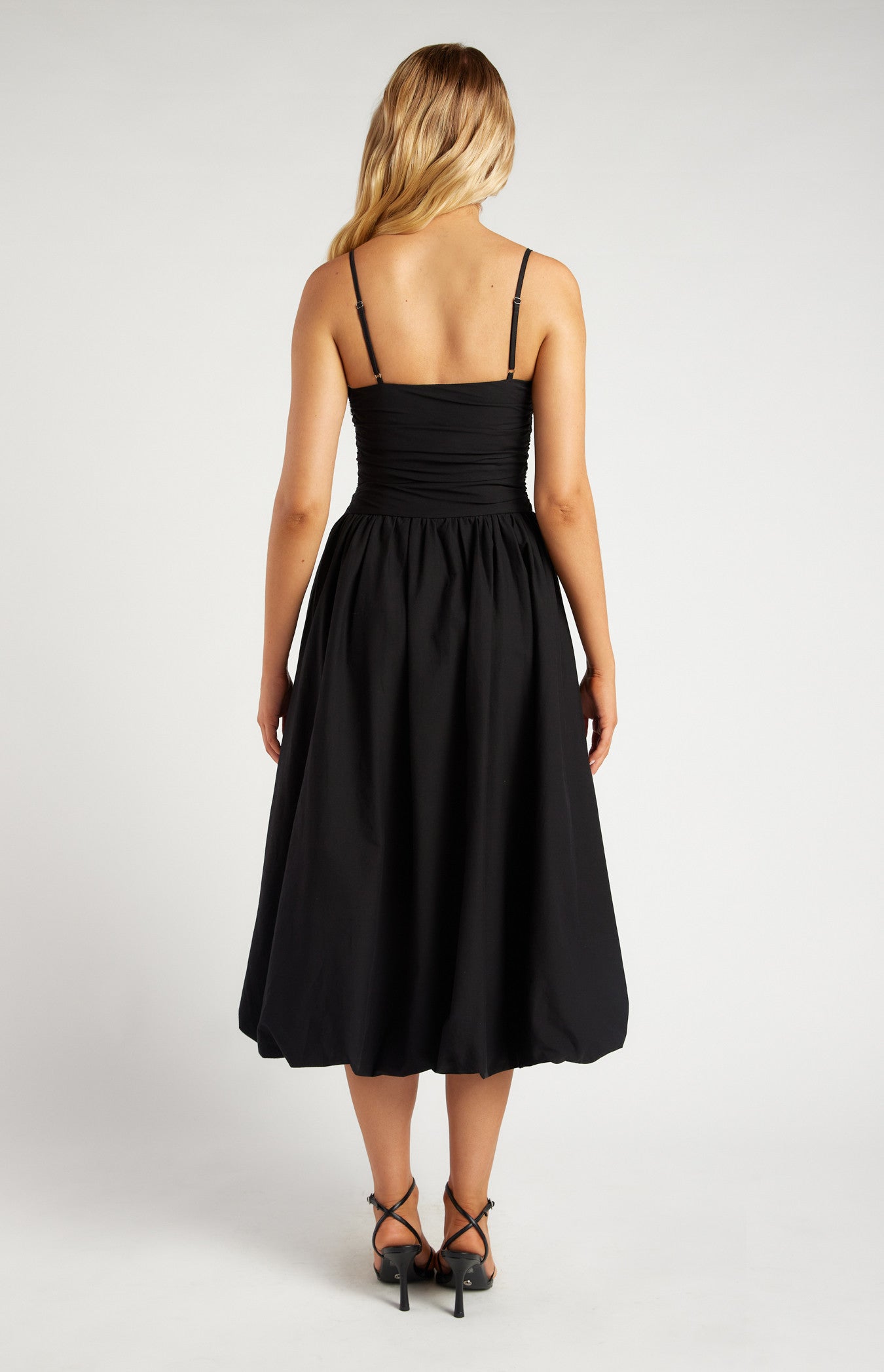 JANE BUBBLE DRESS - Black