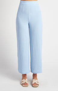 MILEY WIDE LEG PANTS - Pale Blue
