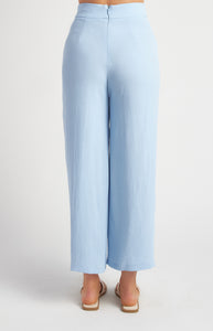 MILEY WIDE LEG PANTS - Pale Blue