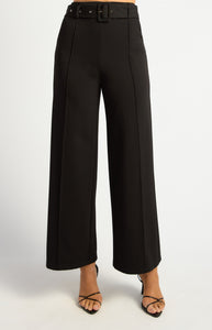 YOKO JERSEY PANT - Black