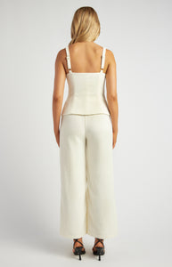 ASTRA TWEED SET - White