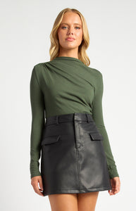 KENSON TOP - Dark Moss
