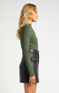 KENSON TOP - Dark Moss