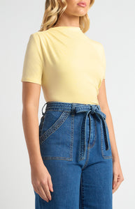 ELLISON TOP - Lemon