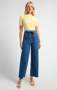 ELLISON TOP - Lemon