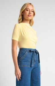 ELLISON TOP - Lemon
