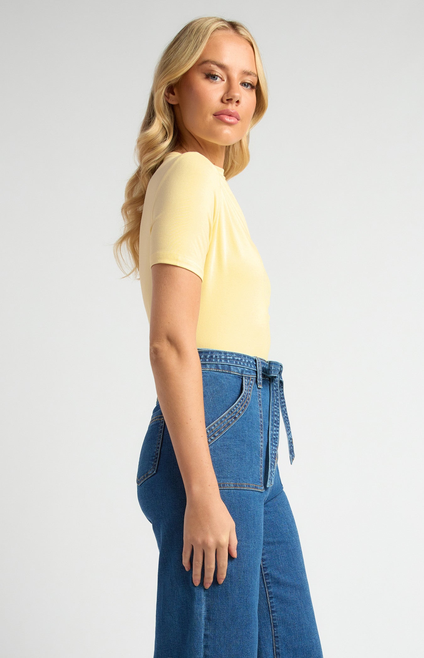 ELLISON TOP - Lemon