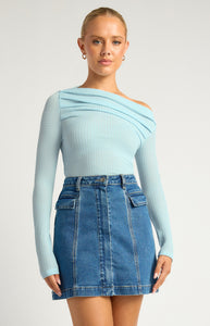 SASKIA TOP - Baby Blue