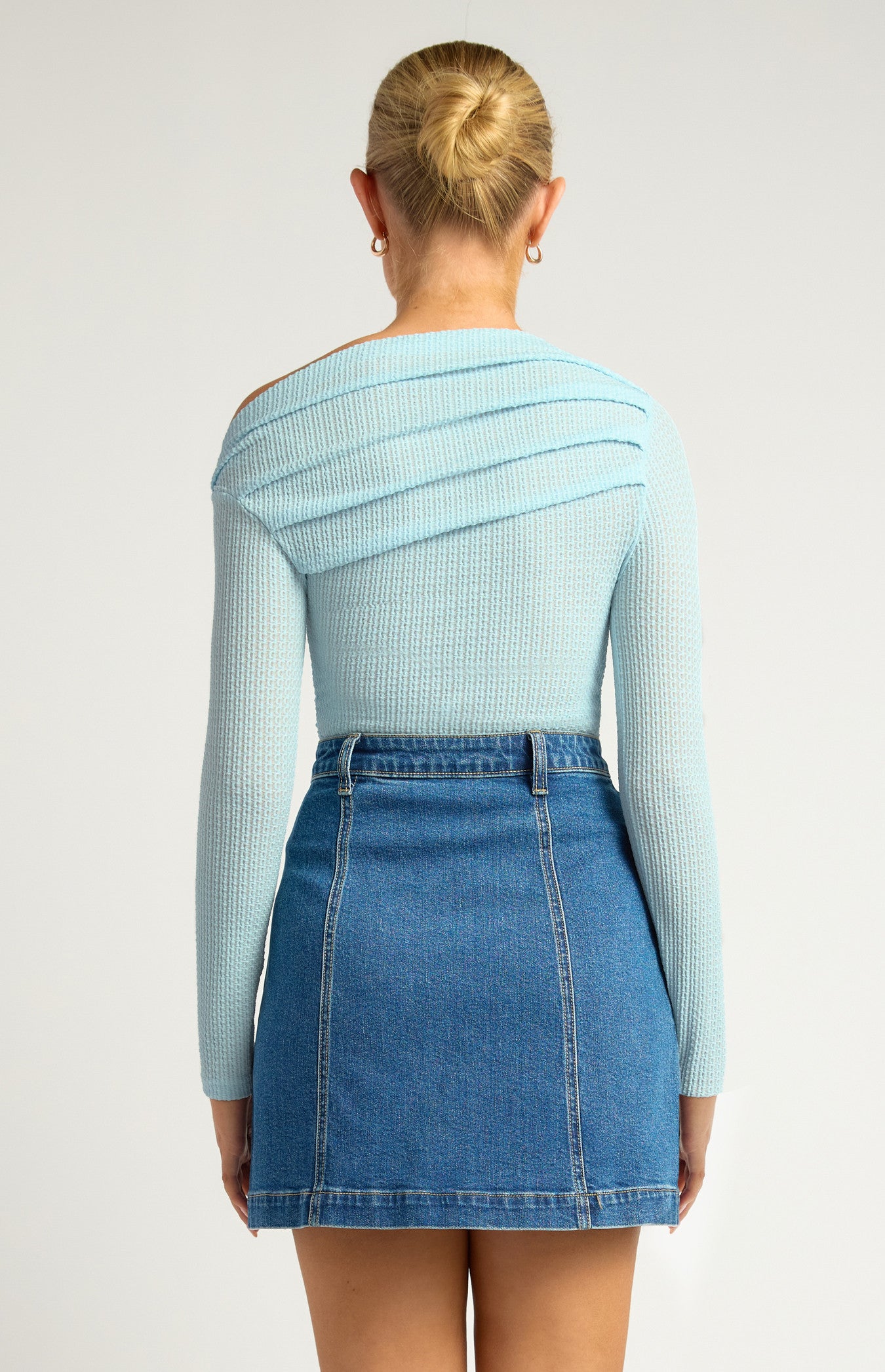 SASKIA TOP - Baby Blue