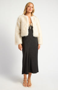 WYNONNA COAT - Ivory