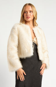 WYNONNA COAT - Ivory