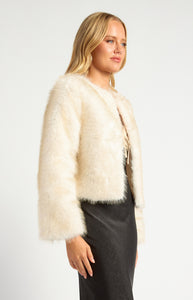 WYNONNA COAT - Ivory