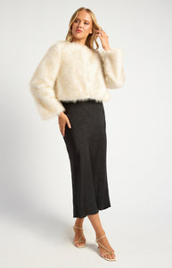 WYNONNA COAT - Ivory