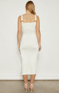KOKO KNIT DRESS - White