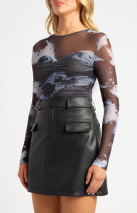 NIESHA MESH TOP