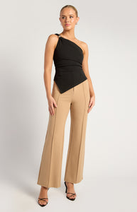 JAYLANI ASYM TOP - Black
