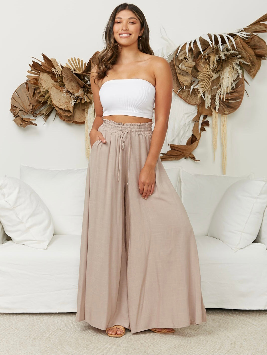 GEMMA PANTS -  Mocha