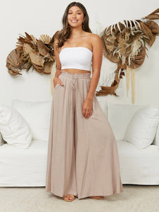 GEMMA PANTS -  Mocha