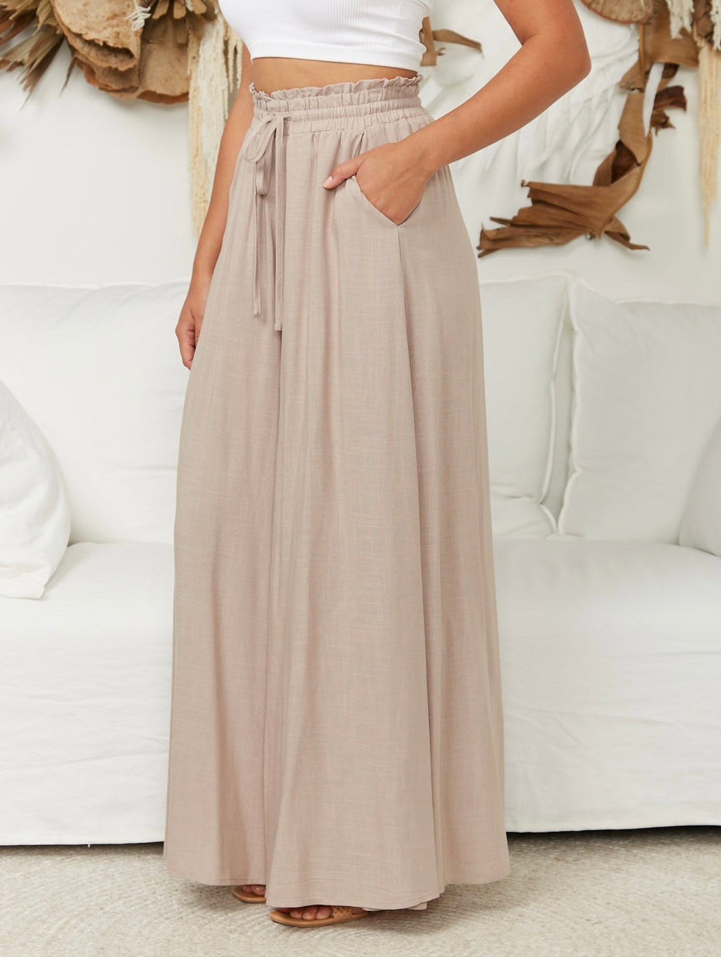 GEMMA PANTS -  Mocha