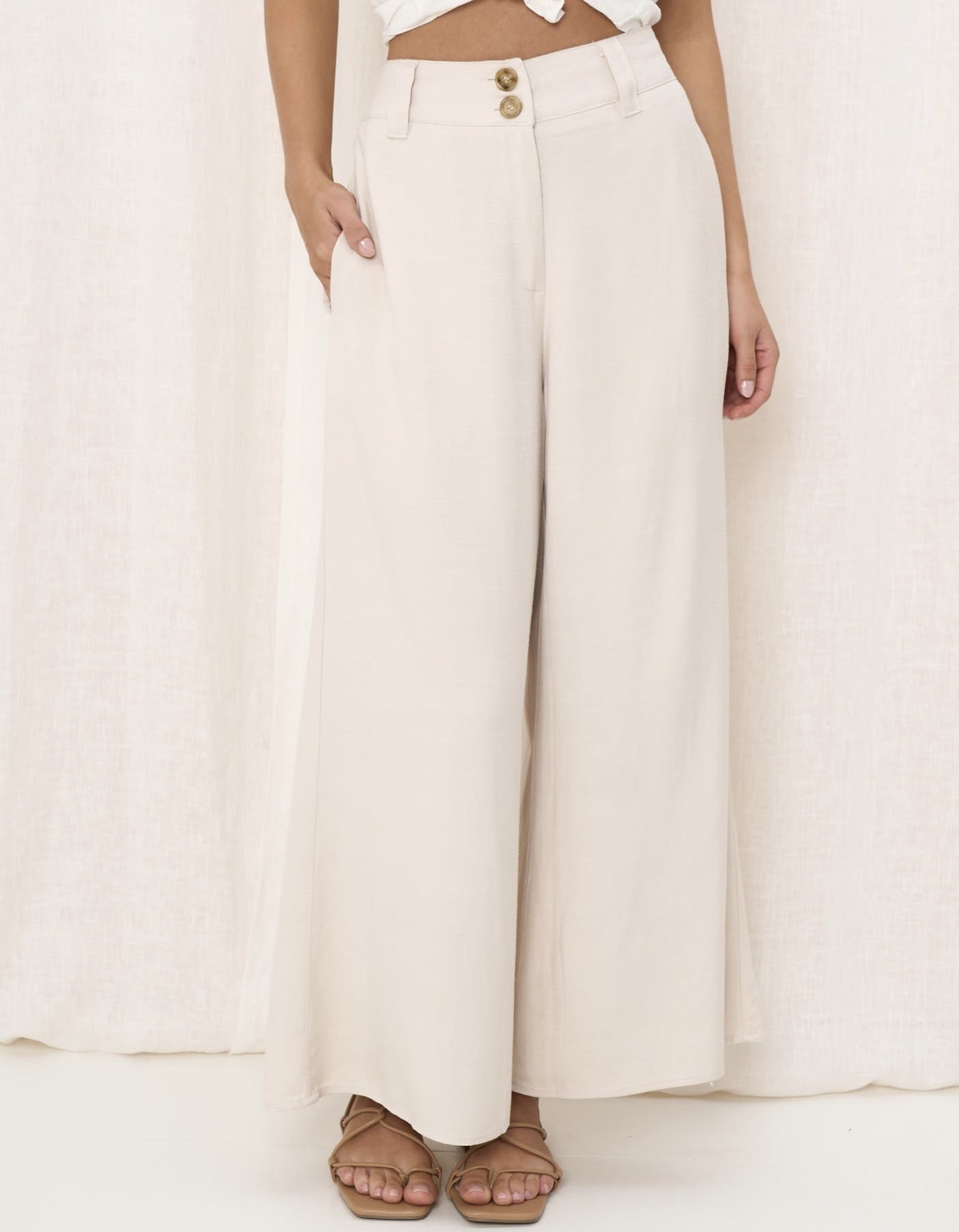 MARIANA PANTS - Beige