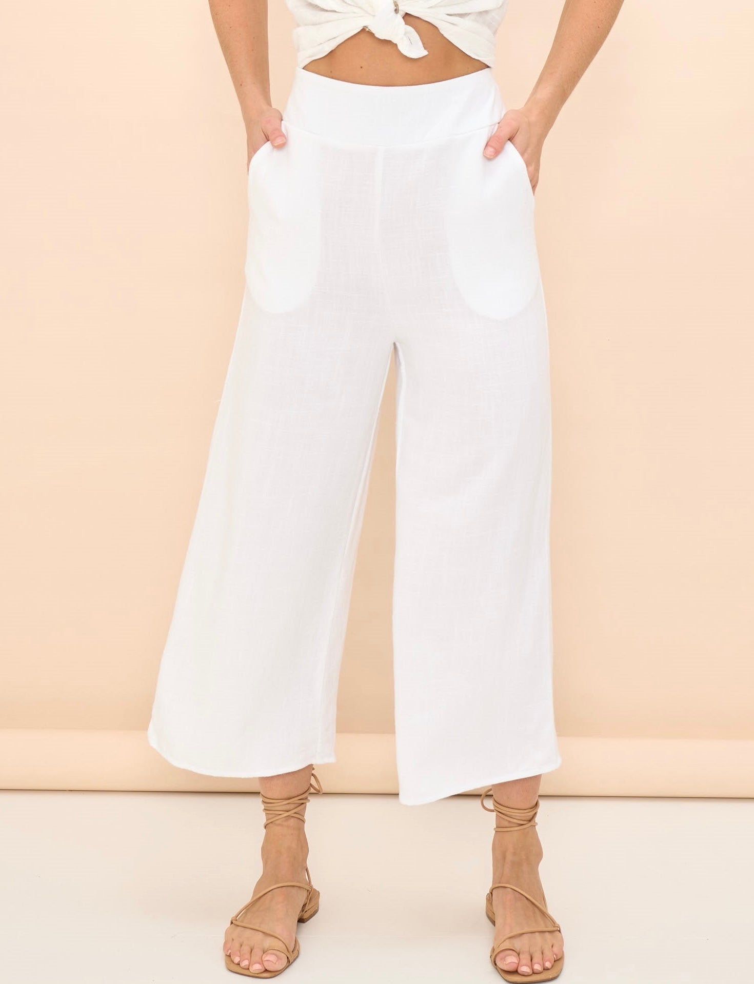 EVER AFTER PANTS - White